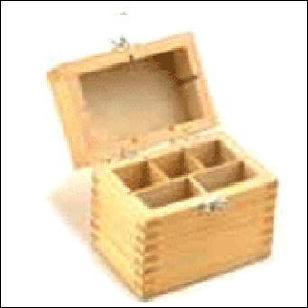Empty Wooden Box For Gold Test Kit