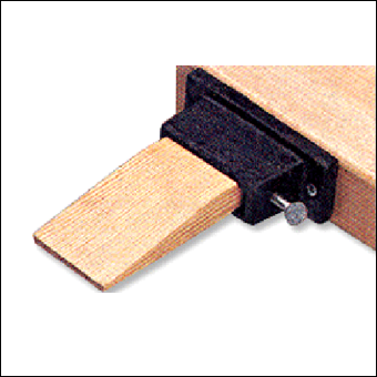 Bench Pin With Metal Holder