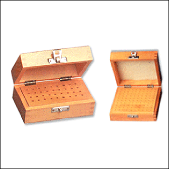 Wooden Burs Storage Boxes
