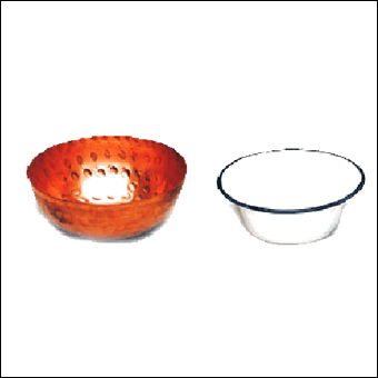 Copper & Enamel Bowl